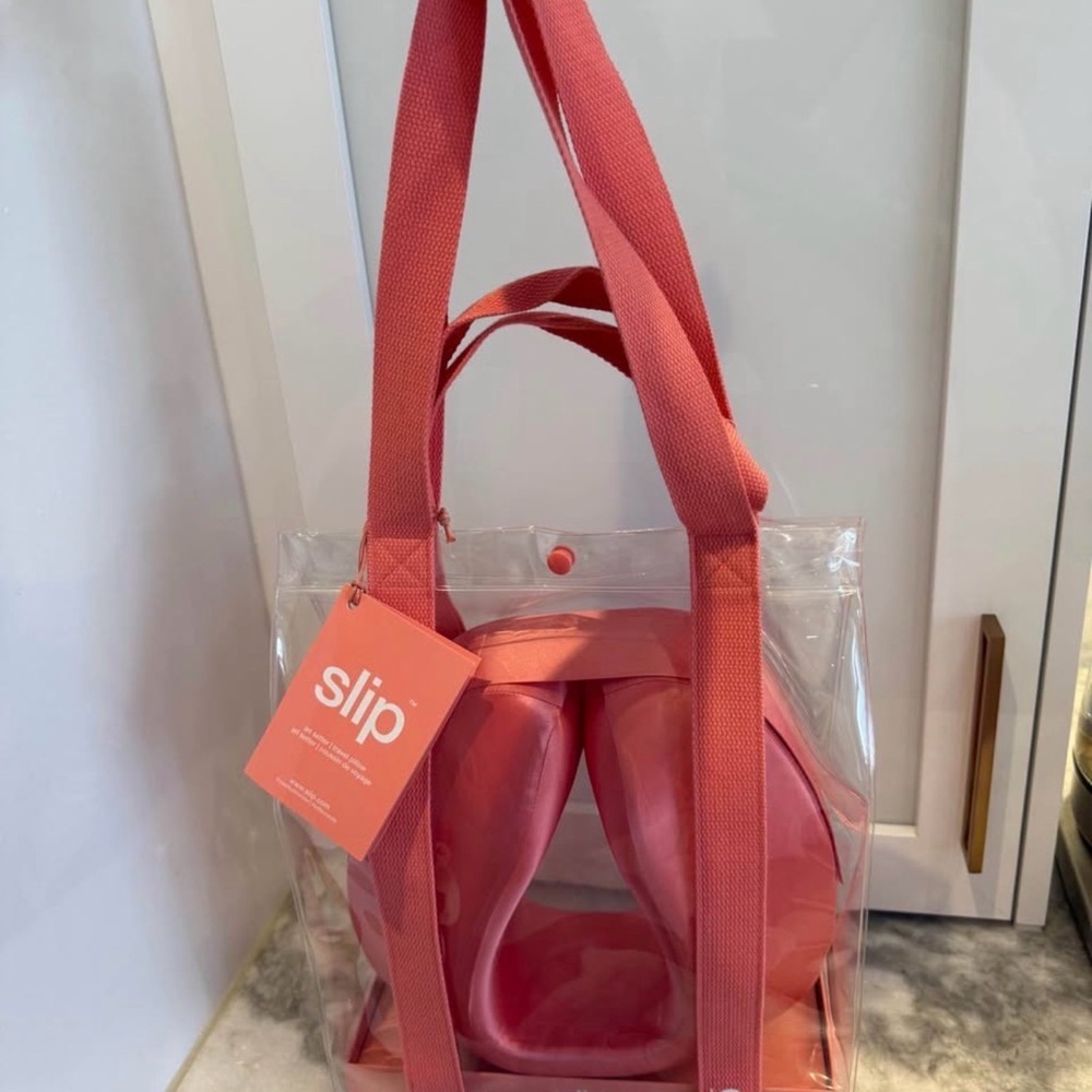 Slip Silk Jet Setter Travel Pillow – Blush (BNWT) - Picture 2 of 3